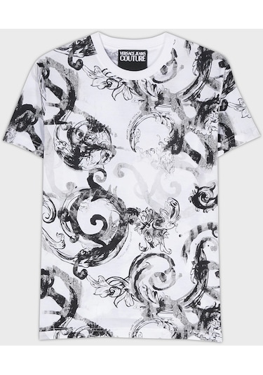 Versace Jeans Couture Erkek T Shirt 76gah6s0 Js287 003 Beyaz Versace Jeans Couture Erkek T Shirt 76gah6s0 Js287 003 Beyaz