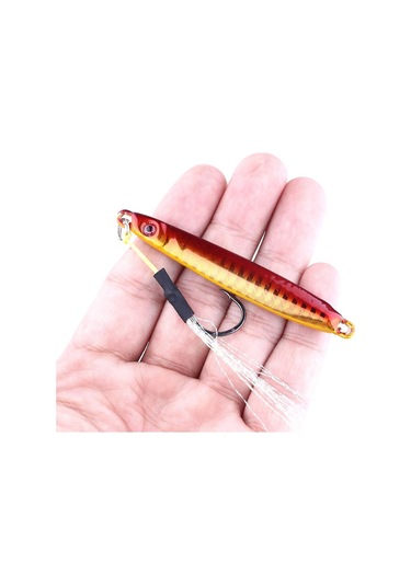 Hengjıa 4 Adet Wobbler Gerçekçi Şık Kurşun Yem 3d Gözler Sert Metal Yem Aksesuarları