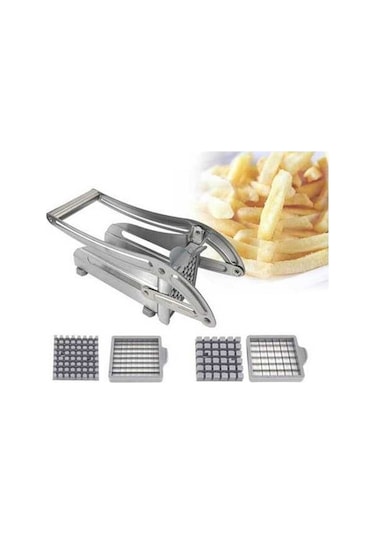 Primepickings Paslanmaz Çelik Patates Kızartması Dilimleyici, Cips Makinesi, Doğrayıcı Diğer