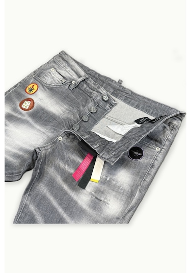 Barmore Erkek Kot Pantolon Grey Gri