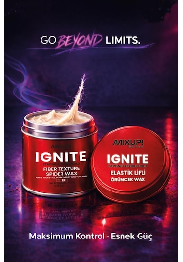 Ignite Elastik Lifli Spider Wax 100 Ml
