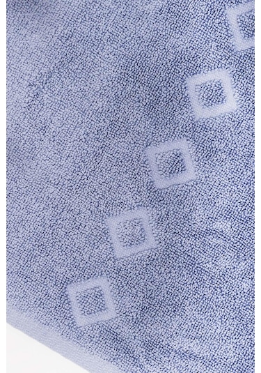 Oscuro X Bathmat Sky - Ekstra Yumusak, Modern %100 Pamuk 50X75Cm. Mavi