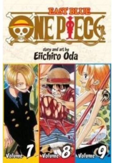 One Piece Omnibus Edition Vol. 3: Includes Vols. 7, 8 & 9 Ciltli Vız Media