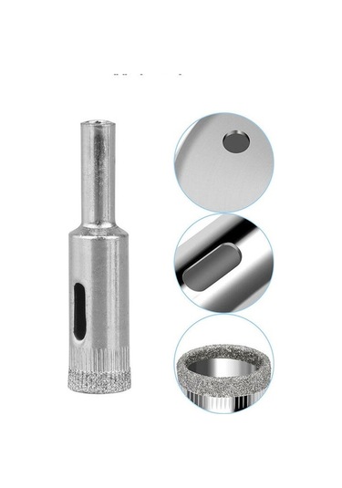 Tongxida 10 Adet Yıkanabilir Elmas Delik Testere, 3-50mm Matkap Ucu Delik Tesisi