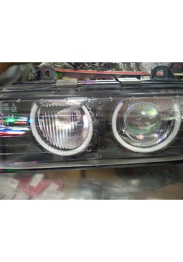 Bmw E46 Beyaz Renk Angel Eyes Encıl Halka Seti 4 Adet