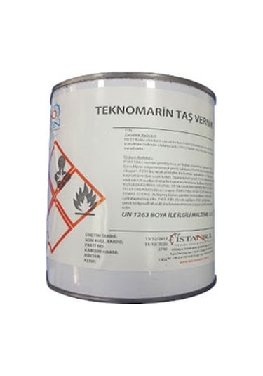 Teknomarin Taş Verniği 15 Kg.