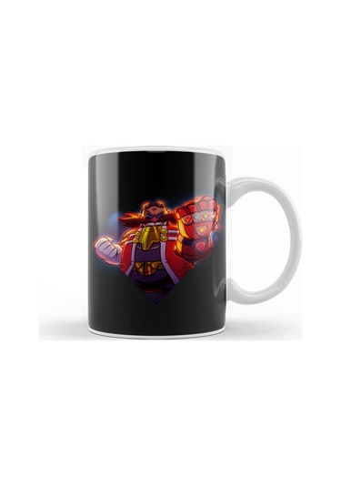 Sonic Chaos Glauntlet Kupa Bardak Porselen Karışık