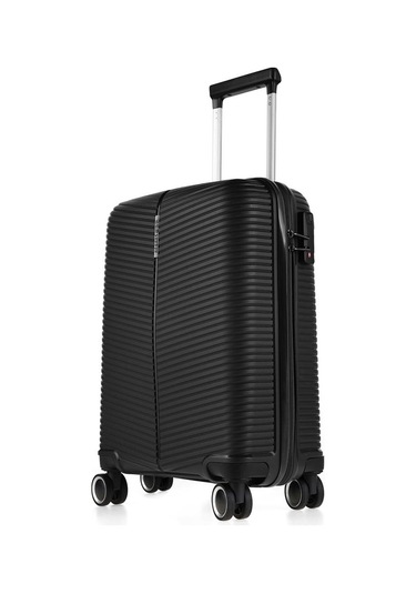 Ççs 5224 Polipropilen Kabin Boy Valiz-siyah Siyah