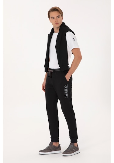 U.s. Polo Assn. Erkek Siyah Eşofman Altı 50316373-vr046 Sıyah