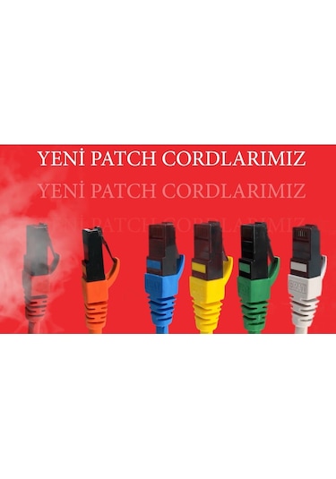Erat Epc-250c6ulhy-01 1mt Utp Cat6 Patch Cord Lsoh Sarı 4x2x24 24 Awg