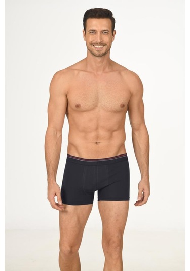 3 Adet Nbb Erkek Modal Boxer 735 Füme