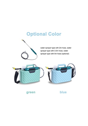 Leezsing Elektrikli Bahçe Yağmurlama Sistemi Bahçe Bitkileri Sulama Cihazı Çiçek Püskürtme Makinesi Teleskopik Çubuk Uzunluğu Ayarlanabi-8