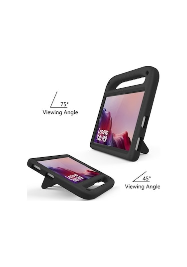 Didadodo Lenovo Tab M9 Kickstand Kılıfı, El Kavrama Eva Darbeye Dayanıklı Tablet Kılıfı Kılıf