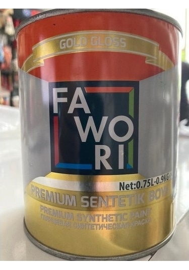 Fawori Parlak Sentetik Yağlı Boya 0.75 Lt Parlement Mavi