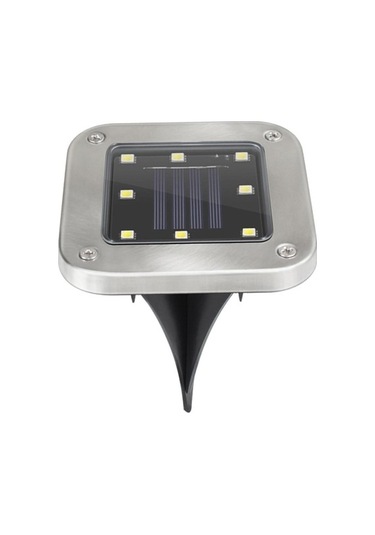 Solar 8 Led Bahçe Yeraltı Işıkları Beyaz