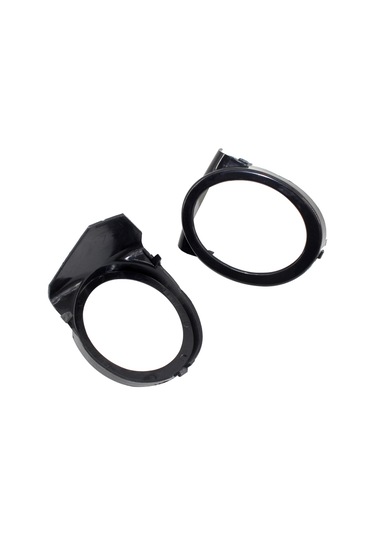 Dianziye Bmw 3 Serisi E46 M3 2000-2005 İçin Sol-sağ Tek Delik Bulbik Lambası Çerçeve Seti - Dayanıklı Plastik, Kolay Kurulum,  Uyumlu -