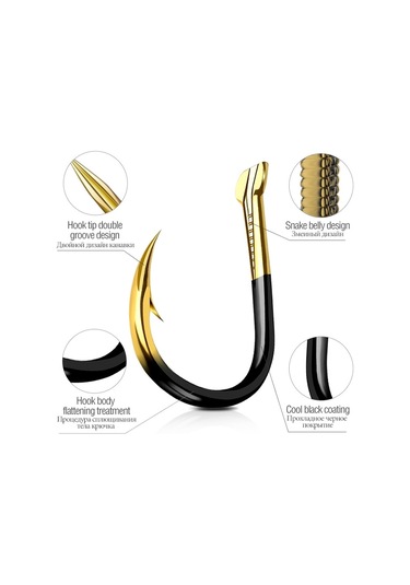 MSO VIP Kalite Tungsten Çelik Olta Balıkçılık İğne