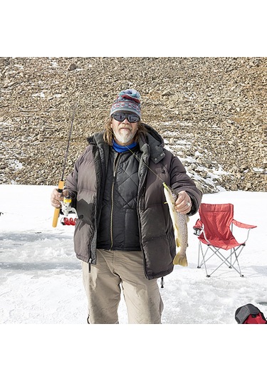 Neevoyu "kompakt Karbon Fiber Kışlık Olta Çubuğu - Kaymaz Ahşap Sap, Taşınabilir Ve Dayanıklı"