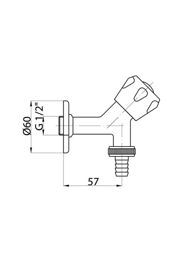 Gpd Çamaşır Musluğu Cms01 Krom