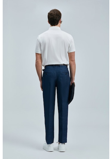 Lufian Erkek Luna Smart Polo T-shirt 111040228 Kırık Beyaz KIRIK BEYAZ