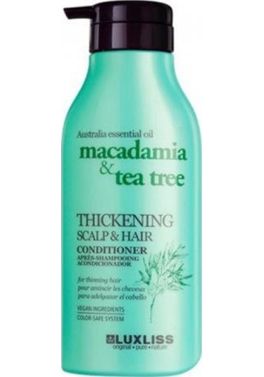 Luxliss Thickening Macadamia Tea Tree Thickening Scalp- Hair Shampoo 500 ML