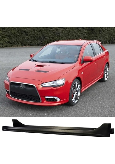 Mitsubishi Lancer Twin Marşpiyel Seti Siyah Plastik 2006-2015
