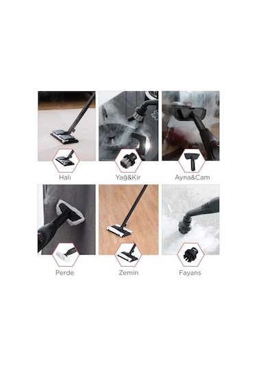 Torima CB-08C Çok Fonksiyonlu Buharlı Temizlik Makinesi