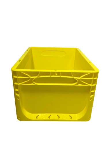 Alpbx 1.kalite Sarı Plastik Kasa 40x30x22 Cm - Kutu 21 Litre