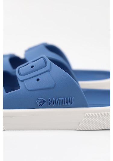 Boatilus Rocksy-f Jeans/white Erkek Çocuk Terlik Mavi