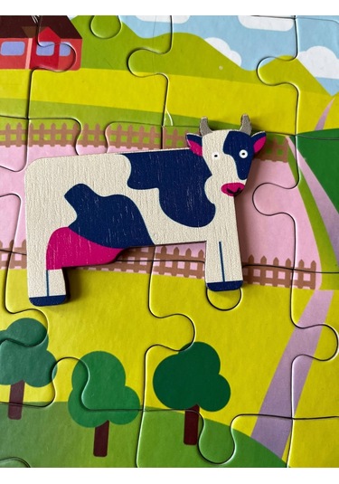 Alice And Grace Imaginory Figürlü Puzzle Çiftlik