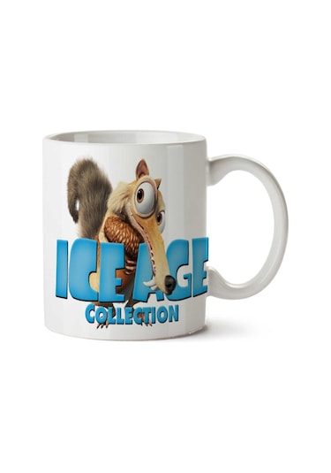 Ice Age Buz Devri 5 İki Tarafı Baskılı Kupa Bardak Çok Renkli