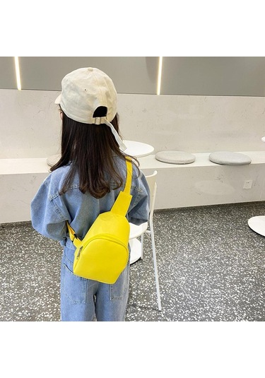 Suntek Çocuklar Için Çapraz Askılı Çanta Sevimli Hediye Sarı