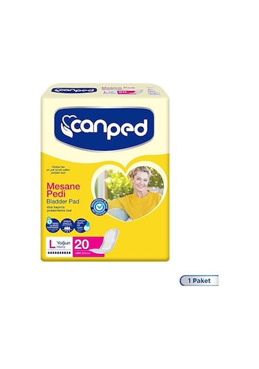 Canped Mesane Pedi Yoğun L Beden 20 Adet