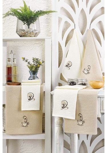 Coffee Mutfak Kurulama Bezi Seti 30 x 50 CM 6'lı