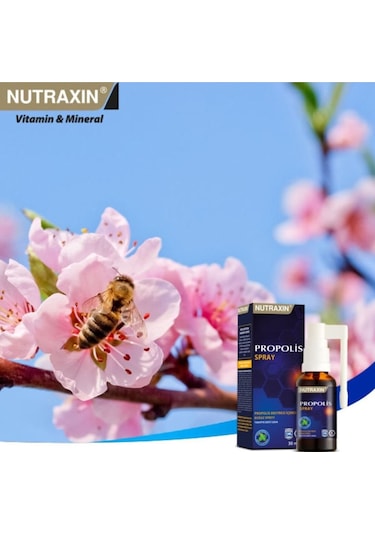 Nutraxin Propolis Sprey 30 Ml - Boğaz Spreyi