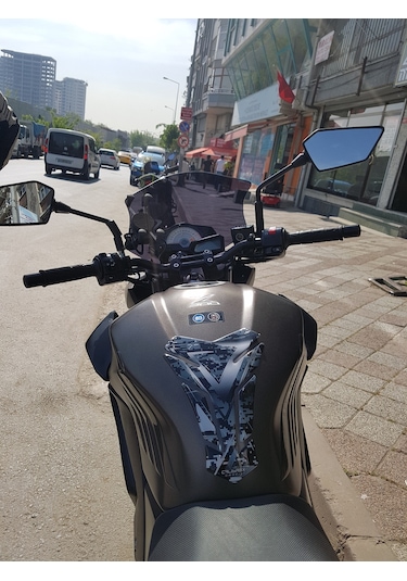 Kawasakı Z300 Double Cam Koyu Füme Zeus 38Cm