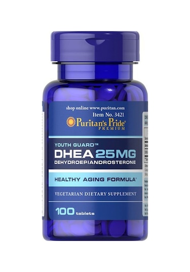 Puritan's Pride Premium Dhea 25 MG 100 Tablet