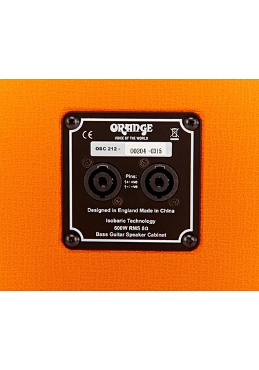 Orange Obc212 Isobaric Bas Gitar Kabini