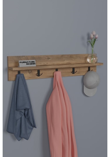 Portmanto Duvar Askılığı Antre Hol Askılık Atlantik Çam Diğer