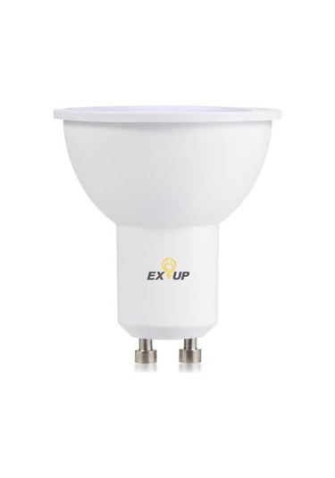 Konesam Gu10 Tabanlı 7w Led Ampul, 220-240v, 2800-3500k Sıcak Beyaz Işık, 500-600lm, 270 Derece Açılı, 30.000 Saat Ömür, İç Mekan Kullanıma Uygun 1 Adet