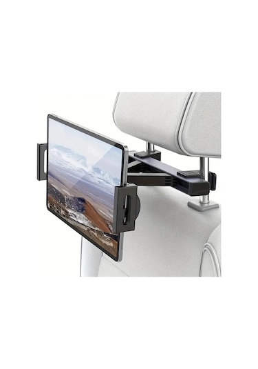 Hightower 360 Derece Dönebilen Sırt Yastığı Tablet Tutucu - Ayarlanabilir Araç Telefon Tutucu