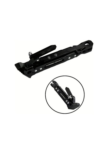 Xuweiwei Adjustable Cnc Metal Motorcycle Tripod Bicycle Metal Bracket Corrosion Resistant Golden