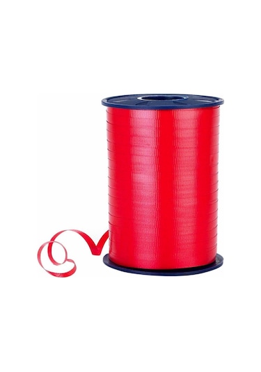 Kırmızı Rafya 8 Mm X 200 Metre