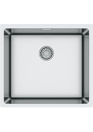 Global 40x45 Cm El Yapımı Paslanmaz Çelik Evye