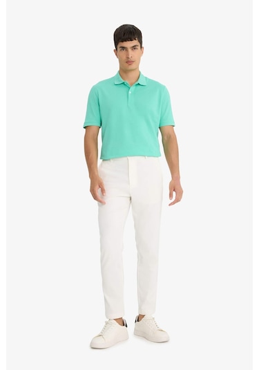 Defacto %100 Pamuk Regular Fit Polo Yaka Kısa Kollu Basic Düz Pike Kumaş Tişört C1293ax25spgn1278 Yeşil Defacto %100 Pamuk Regular Fit Polo Yaka Kısa Kollu Basic Düz Pike Kumaş Tişört C1293ax25spgn1278 Yeşil