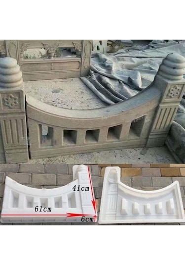 Suntek Bahçe Çit Kalıp Beton Sıva Çimento Yeniden