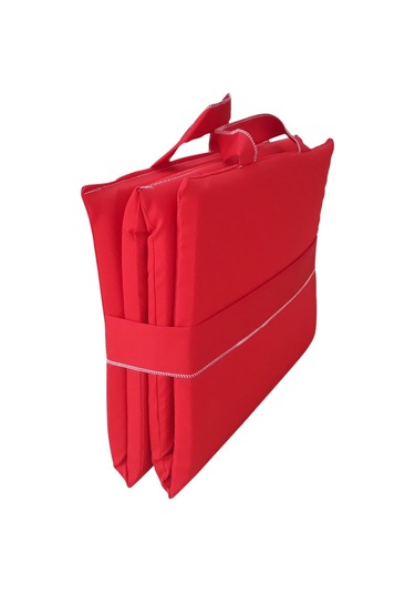 Mirzademarket Mirzade Plaj Minderi Çanta Katlanır Su Geçirmez-Kırmızı