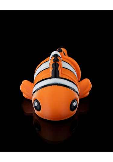 Sevimli Hareketli Palyaço Balık 12x8 Cm