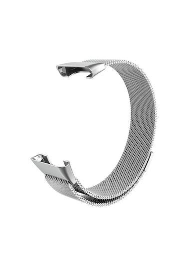 Biriva Home Xiaomi Mi Band 7 Pro Krd-01 Metal Kordon-gümüş