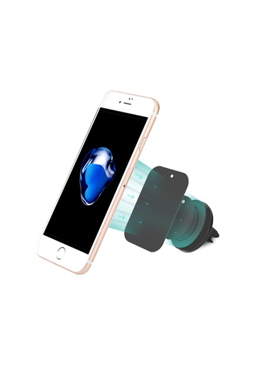 Yifomall Araç Havalandırma Delikli Manyetik Telefon Tutucu - 360 Döner, Tüm Akıllı Telefon Ve Gps Cihazları İçin, Kaydırmaz Ve Zarfı Kırpmaz